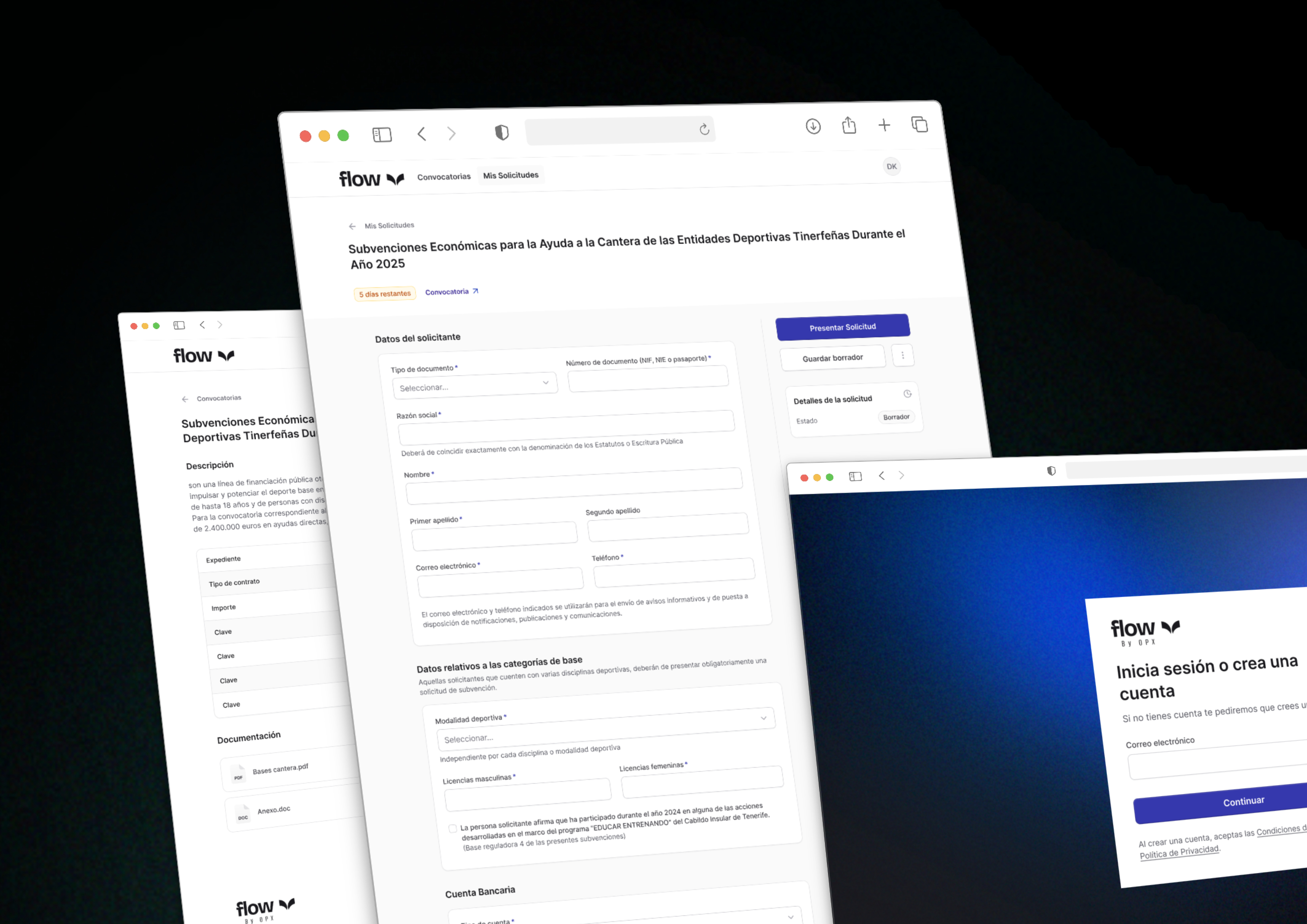 Interfaces de OPX Flow para gestionar solicitudes y aprendizaje operativo