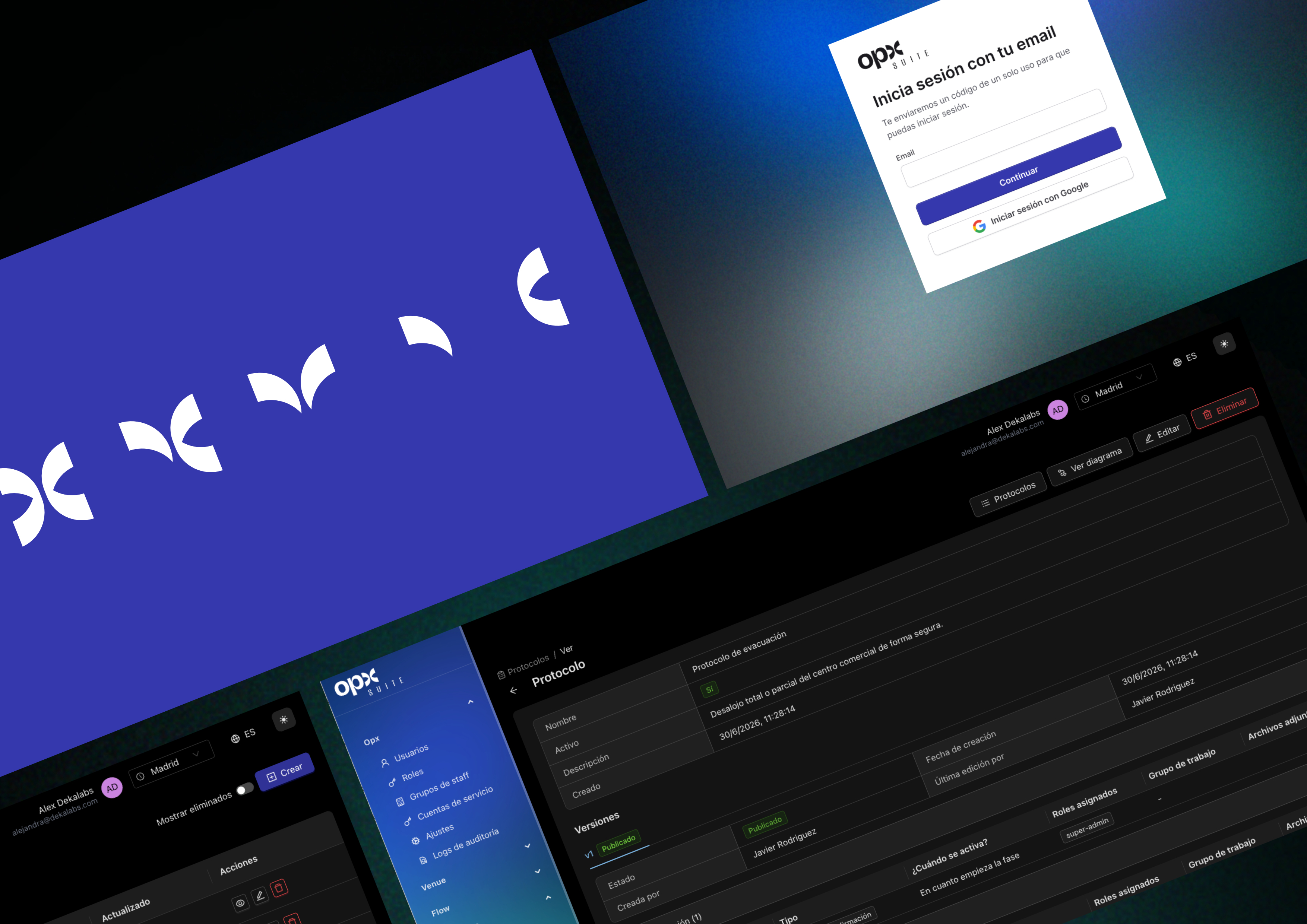 Composición de interfaces de OPX Suite para coordinar la respuesta operativa